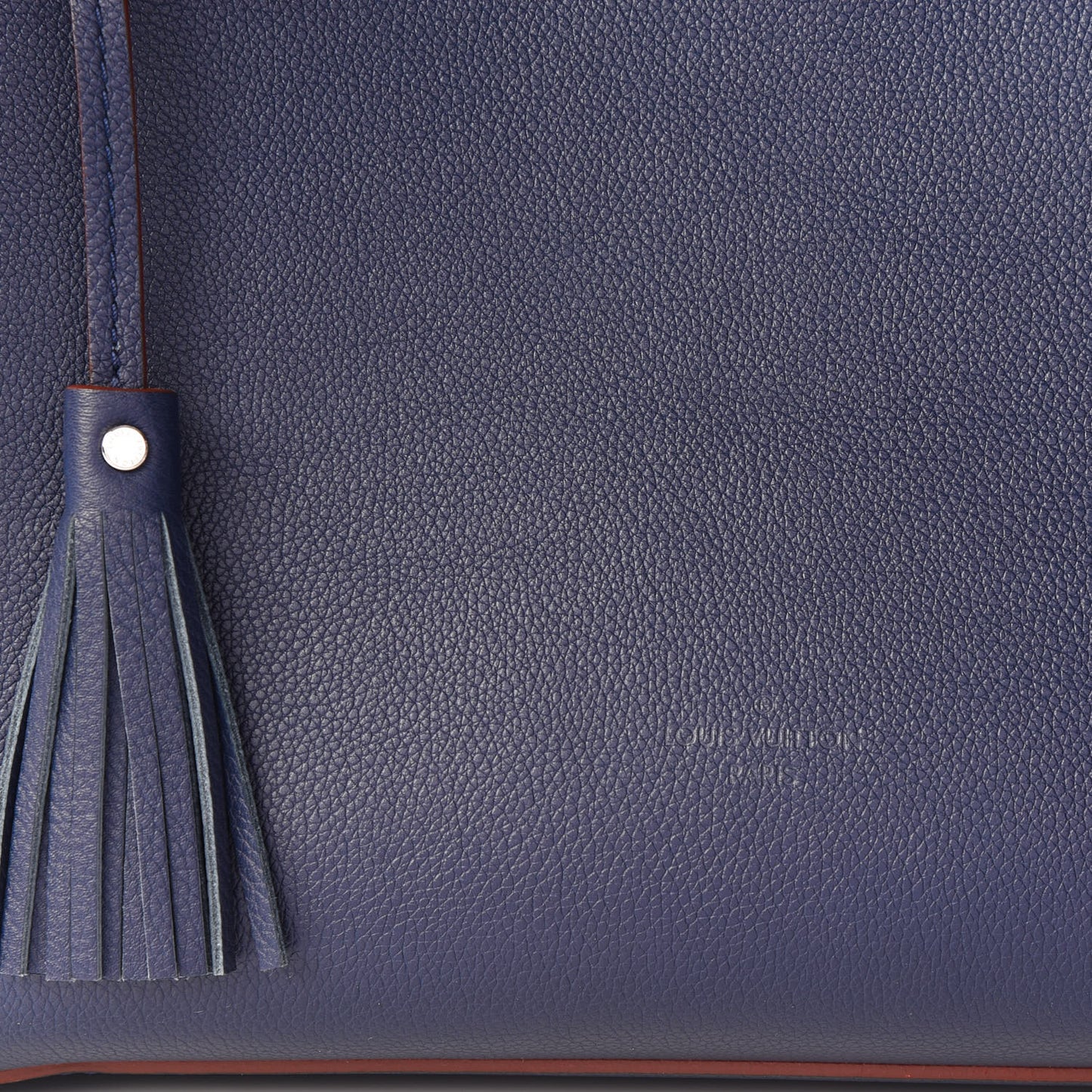 Calfskin Lockmeto Marine Rouge