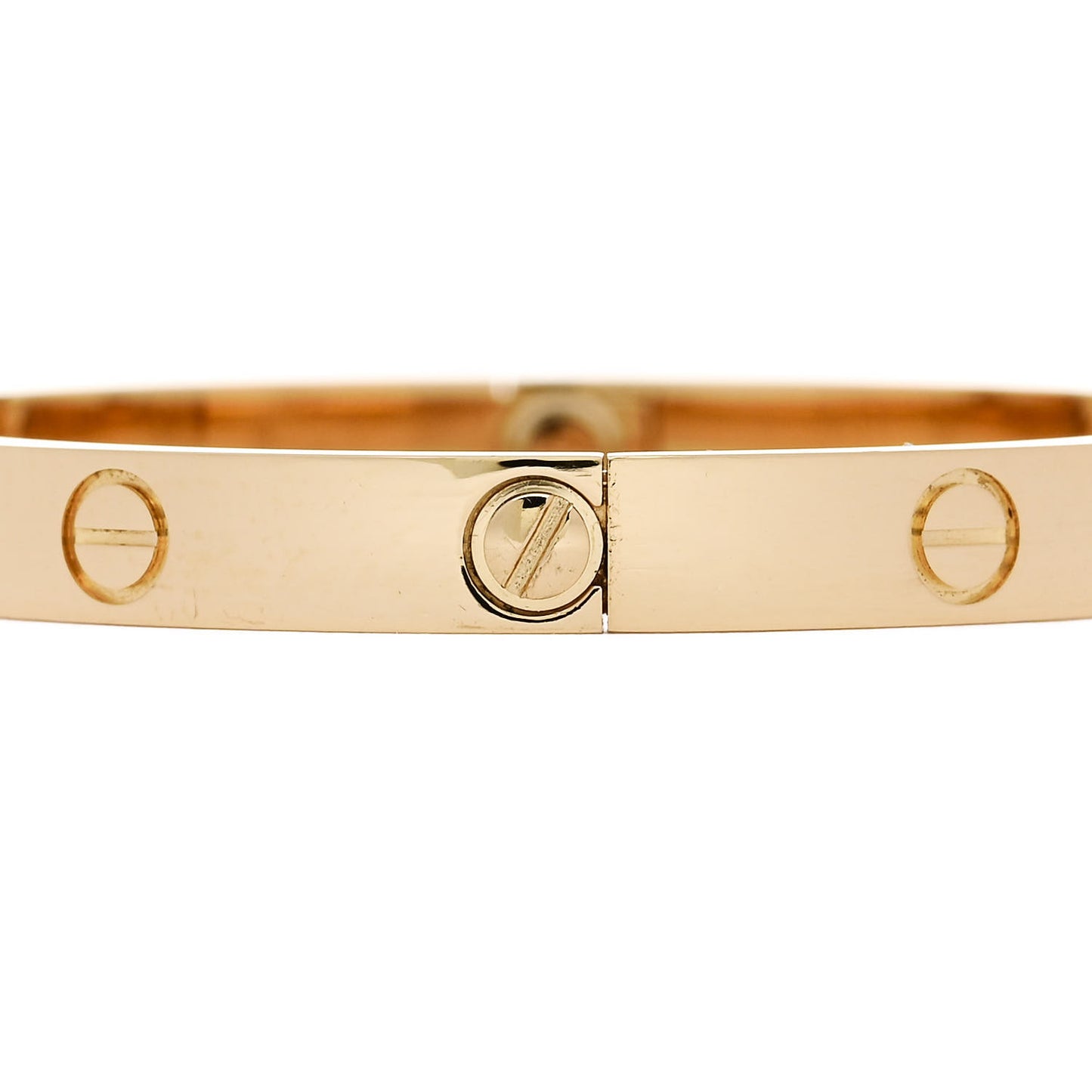 18K Yellow Gold LOVE Bracelet 17