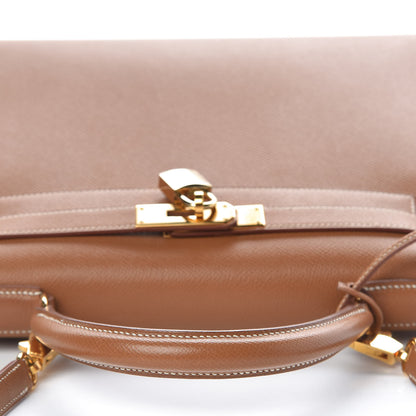 Hermes Epsom Kelly Sellier 28 Gold 13 of 41