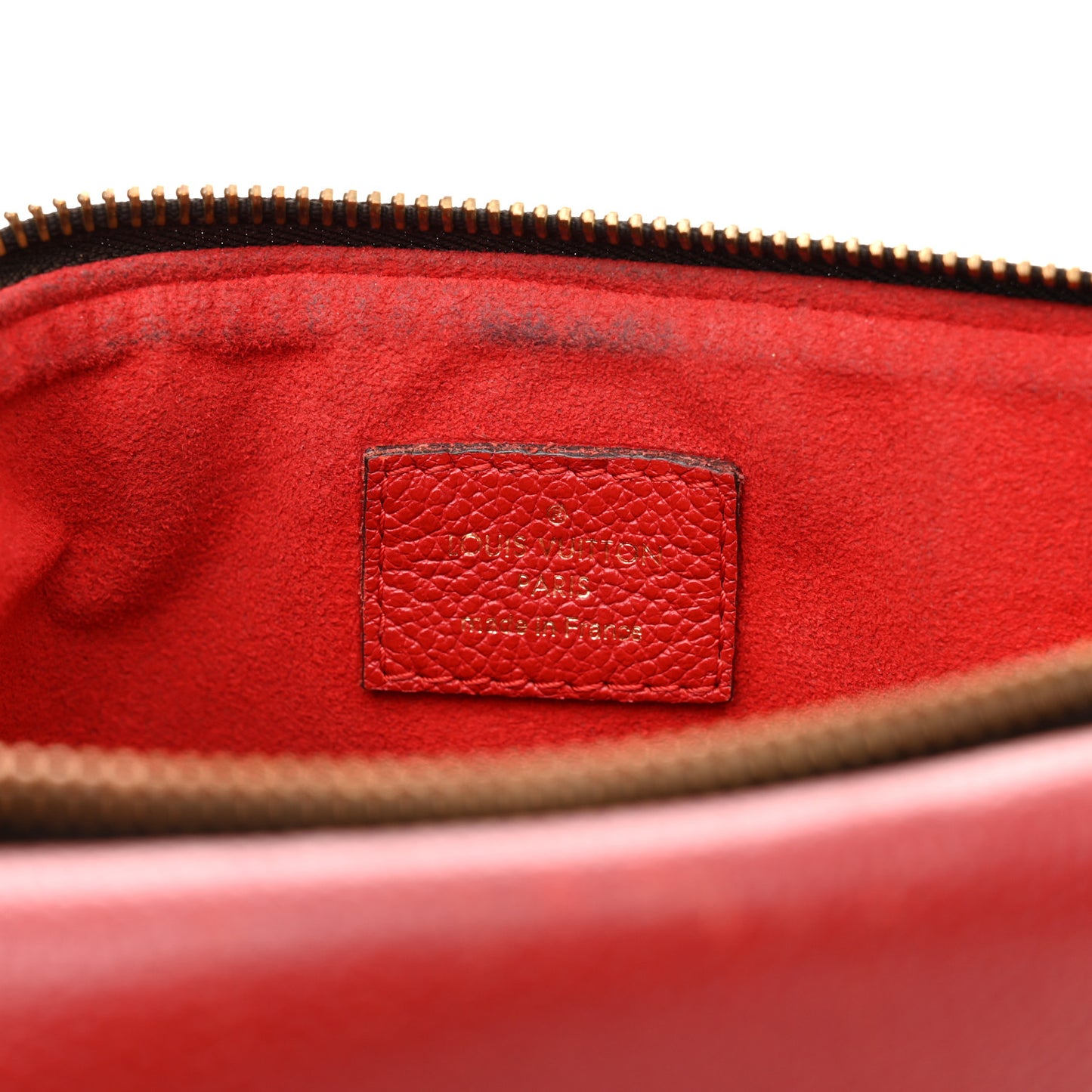 Monogram Twice Pochette Cherry