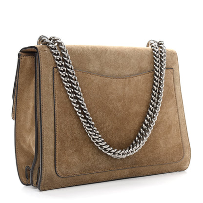 Gucci Suede Medium Dionysus Shoulder Bag Taupe 3 of 10