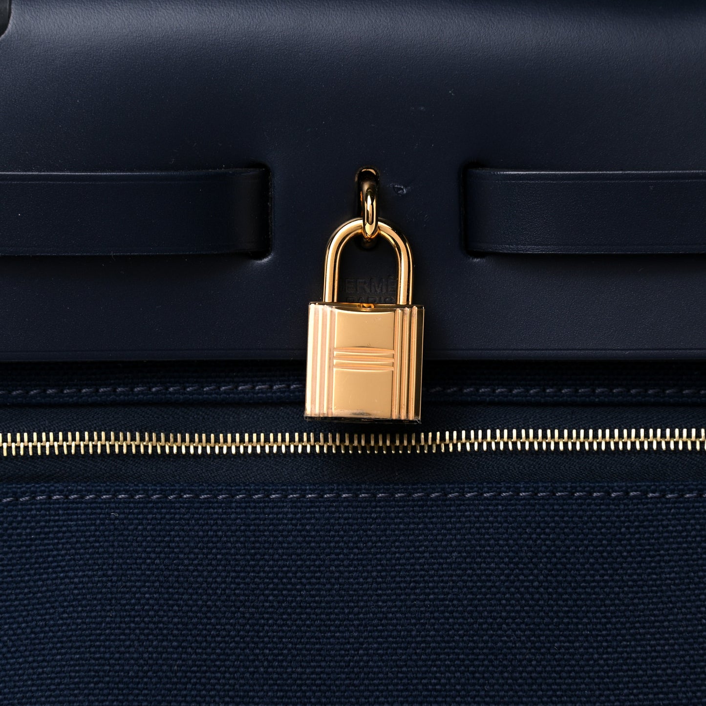 Military Toile Vache Hunter Herbag Zip 39 MM Bleu Indigo