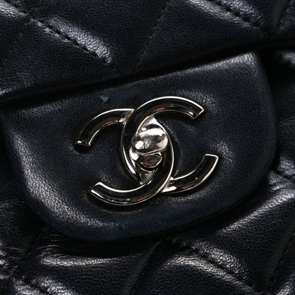 Chanel Lambskin Quilted Maxi Single Flap Black 11 of 11