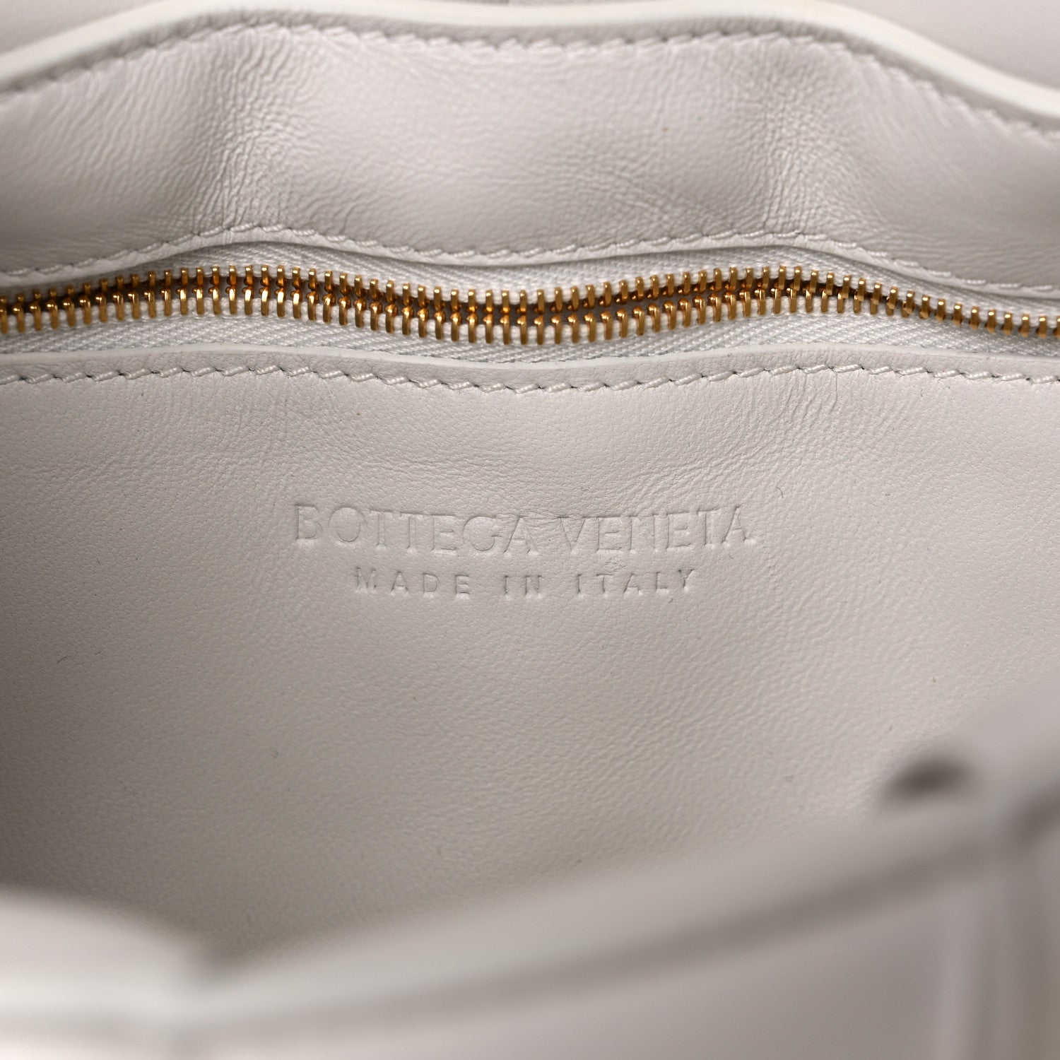 Bottega Veneta Lambskin Maxi Intreccio Padded Chain Cassette Crossbody Bag Chalk 6 of 9