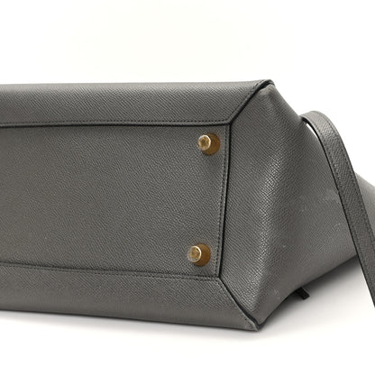 Celine Grained Calfskin Mini Belt Bag Grey 9 of 14
