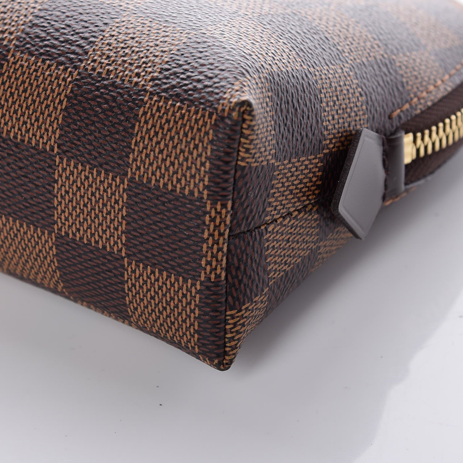 Louis Vuitton Damier Ebene Cosmetic Pouch GM 9 of 10