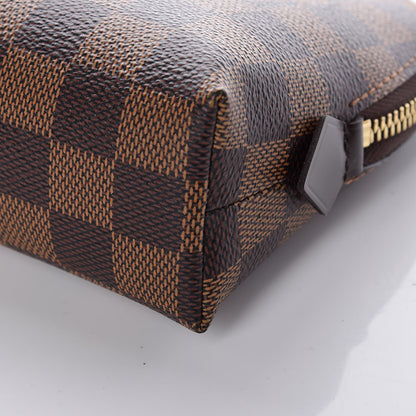 Louis Vuitton Damier Ebene Cosmetic Pouch GM 9 of 10