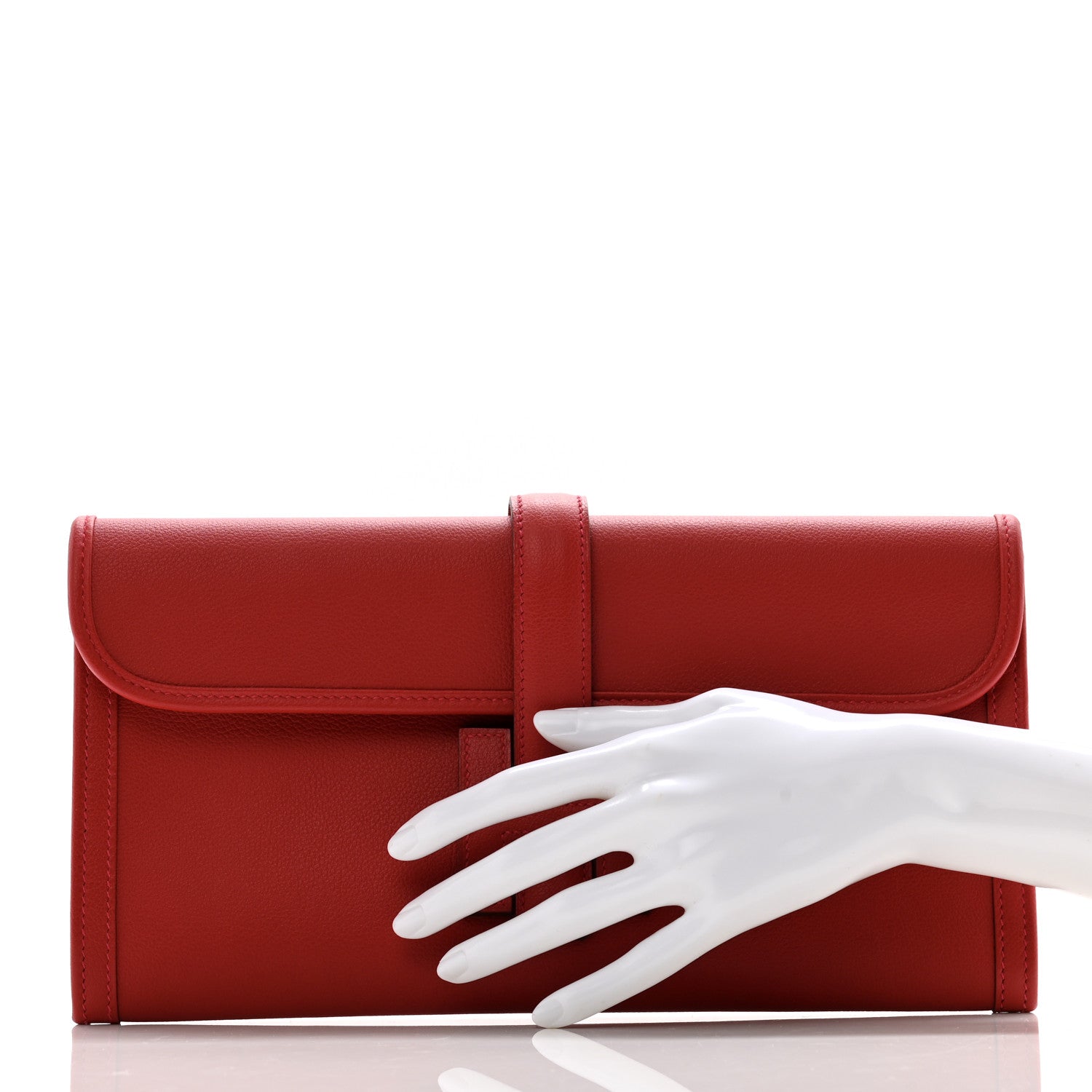 Hermes Jige Elan 29 Rouge Casaque 2 of 9