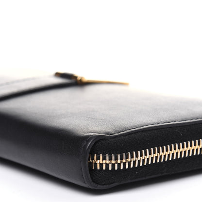 Saint Laurent Calfskin Classic Y Ligne Zip Wallet Black 13 of 19