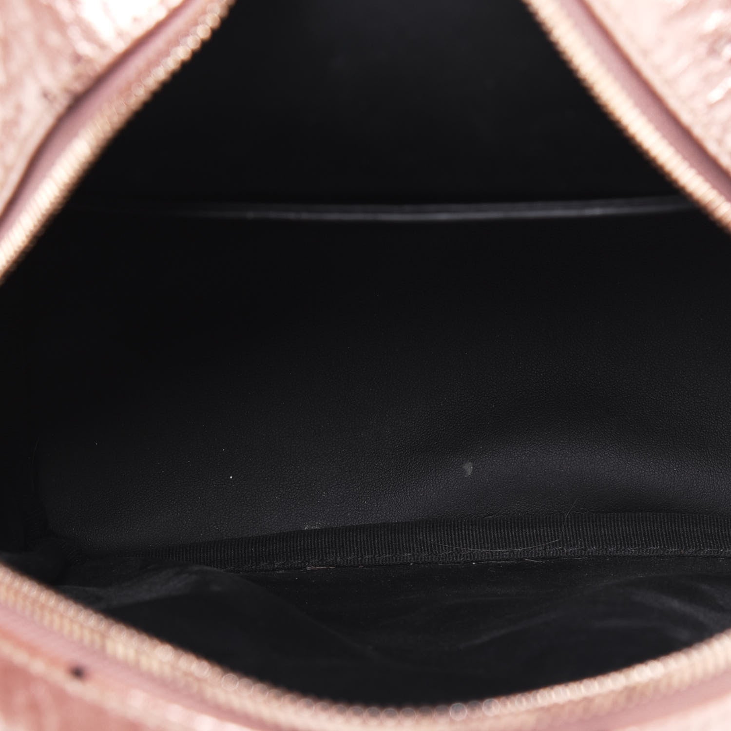 MCM Metallic Visetos Mini Side Stud Stark Backpack Champagne Gold 4 of 14