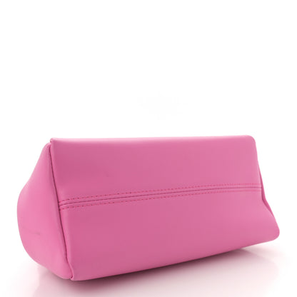 Bulgari Nappa Serpentine Clutch With Strap Pink 4 of 13