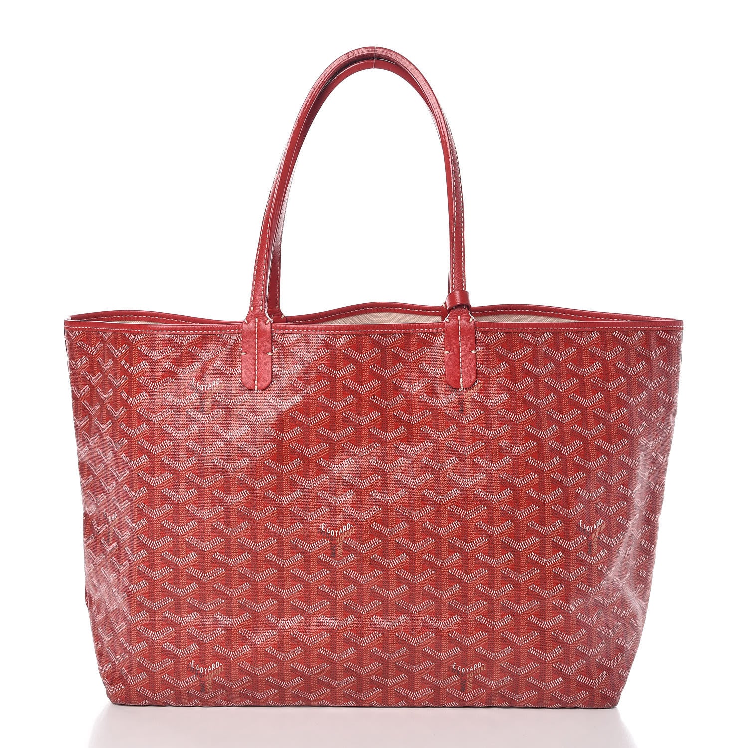 Goyard Goyardine Saint Louis PM Red 3 of 9