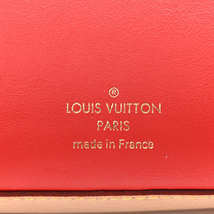 Louis Vuitton Monogram 2020 Christmas Animation Elizabeth Pencil Pouch Coquelicot 6 of 11