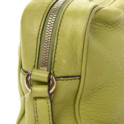 Gucci Pebbled Calfskin Small Soho Disco Bag Green 11 of 13