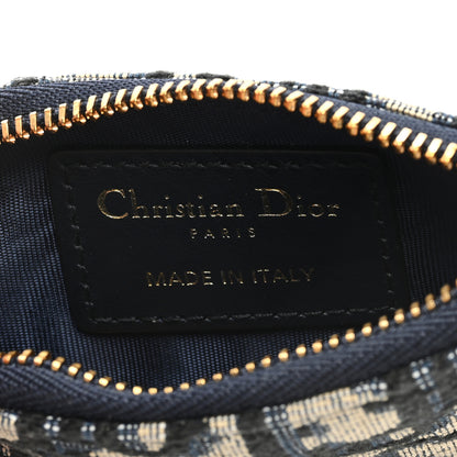 Christian Dior Oblique Key Case Blue 6 of 6