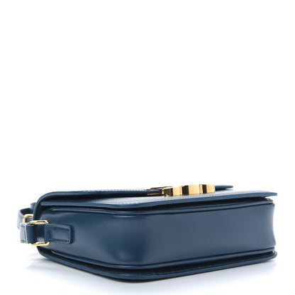 Celine Shiny Calfskin Teen Triomphe Petrol 4 of 8