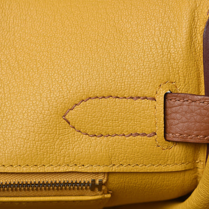 Hermes Togo Swift Officier Birkin 30 Gold Ambre 20 of 33