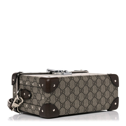 Gucci GG Supreme Monogram Globe-Trotter Beauty Case Brown 4 of 11