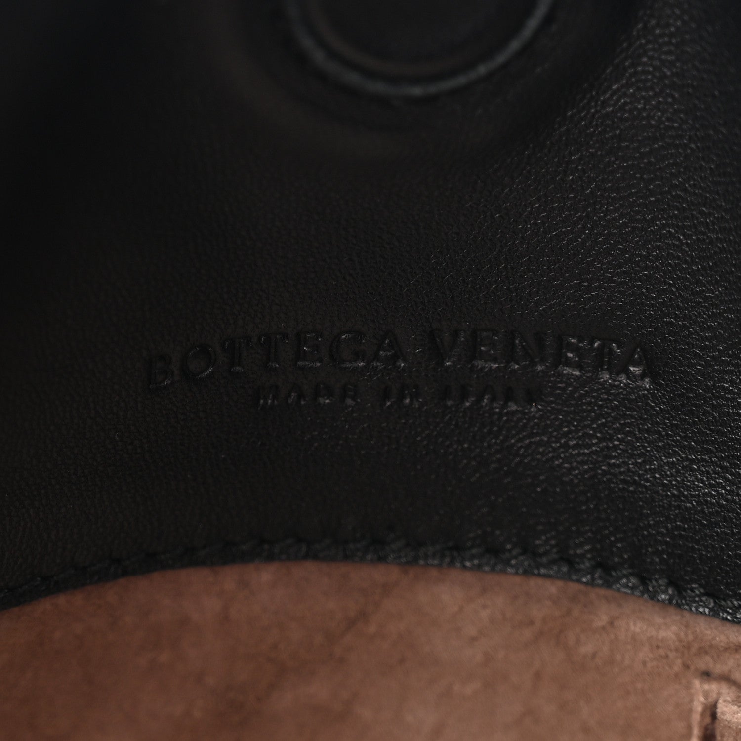 Bottega Veneta Nappa Intrecciato Medium Campana Shoulder Bag Black 6 of 10