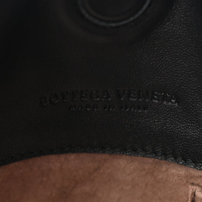 Bottega Veneta Nappa Intrecciato Medium Campana Shoulder Bag Black 6 of 10