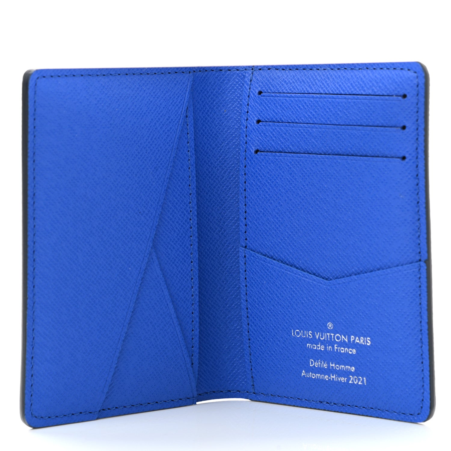 Louis Vuitton Vintage Monogram Everyday LV Pocket Organizer Blue 5 of 7