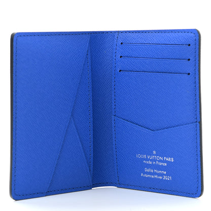 Louis Vuitton Vintage Monogram Everyday LV Pocket Organizer Blue 5 of 7