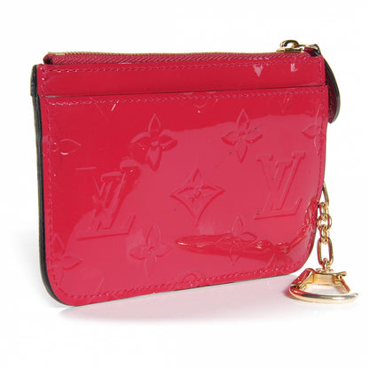 Louis Vuitton Vernis Key Pouch Rose Indien 3 of 7