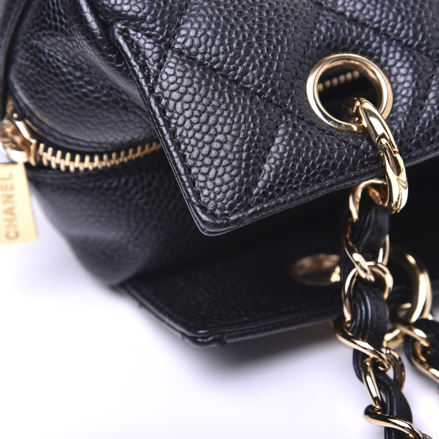 Chanel Caviar Quilted Petit Timeless Tote PTT Black 16 of 16