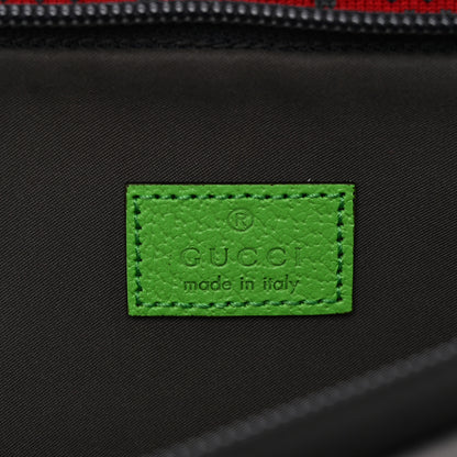 Gucci Jersey GG Monogram All Over Sporty Belt Bag Green Grey Multicolor 6 of 10