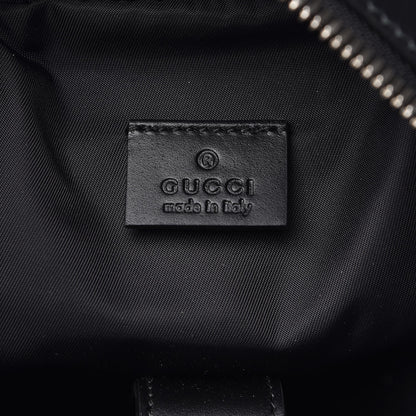Gucci GG Supreme Monogram Web Dome Backpack Black 6 of 7