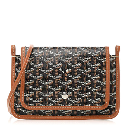 Goyard Goyardine Plumet Wallet Clutch Black Gold 1 of 7