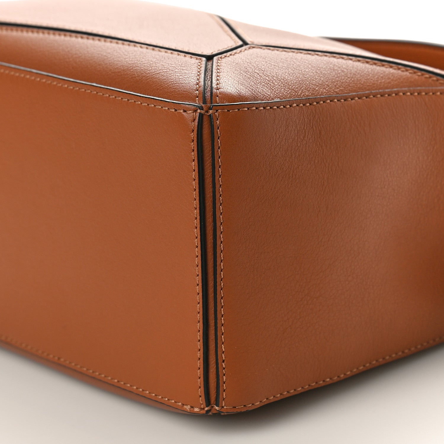 Loewe Calfskin Small Puzzle Bag Tan 9 of 9