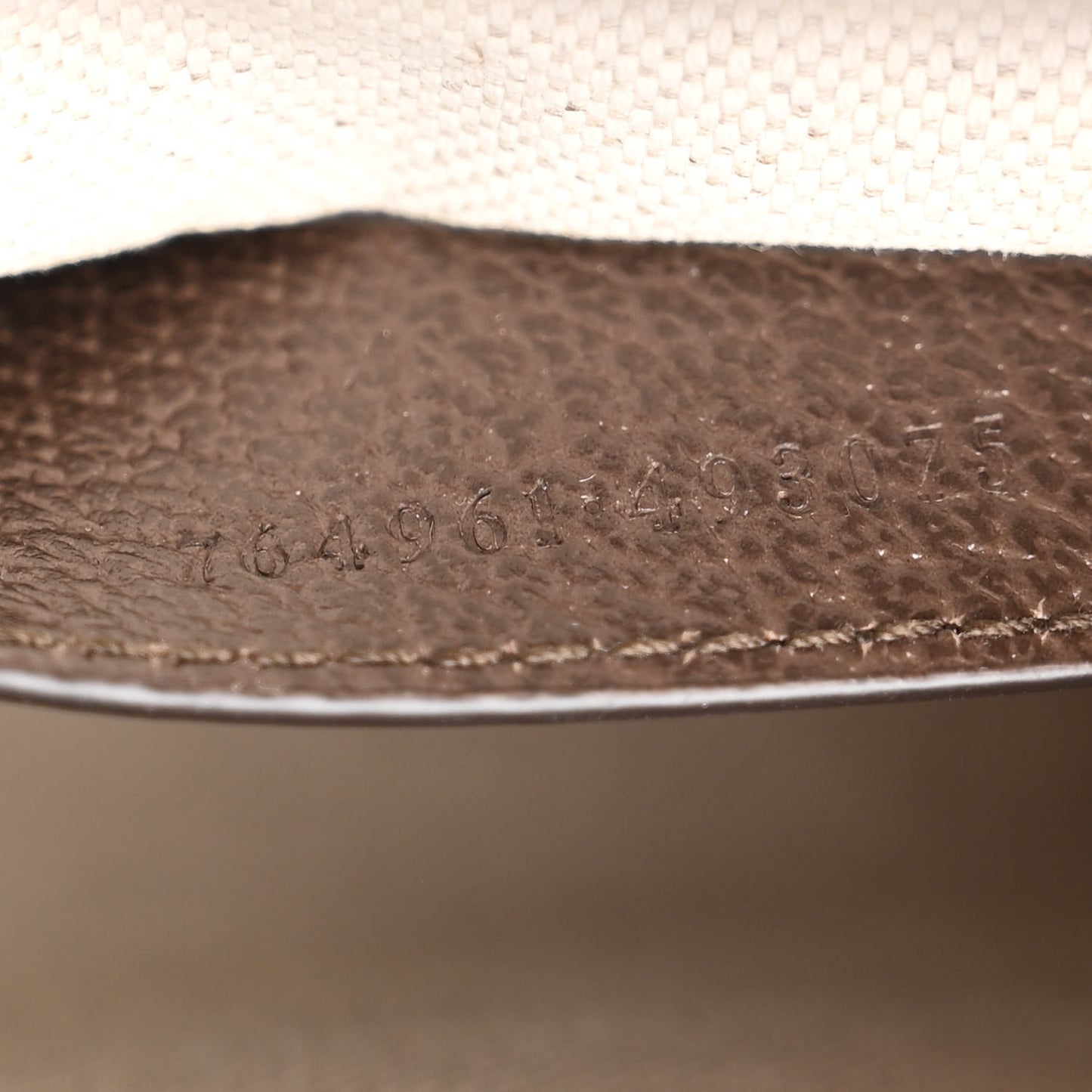 GG Supreme Monogram Textured Dollar Calfskin Web Mini Ophidia Envelope Shoulder Bag Beige Ebony New Acero