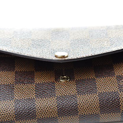 Louis Vuitton Damier Ebene Sarah Wallet NM 11 of 12