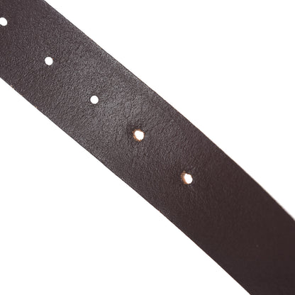 Gucci Selleria Calfskin Nickel Interlocking G 37mm Belt 100 40 Cocoa 5 of 9
