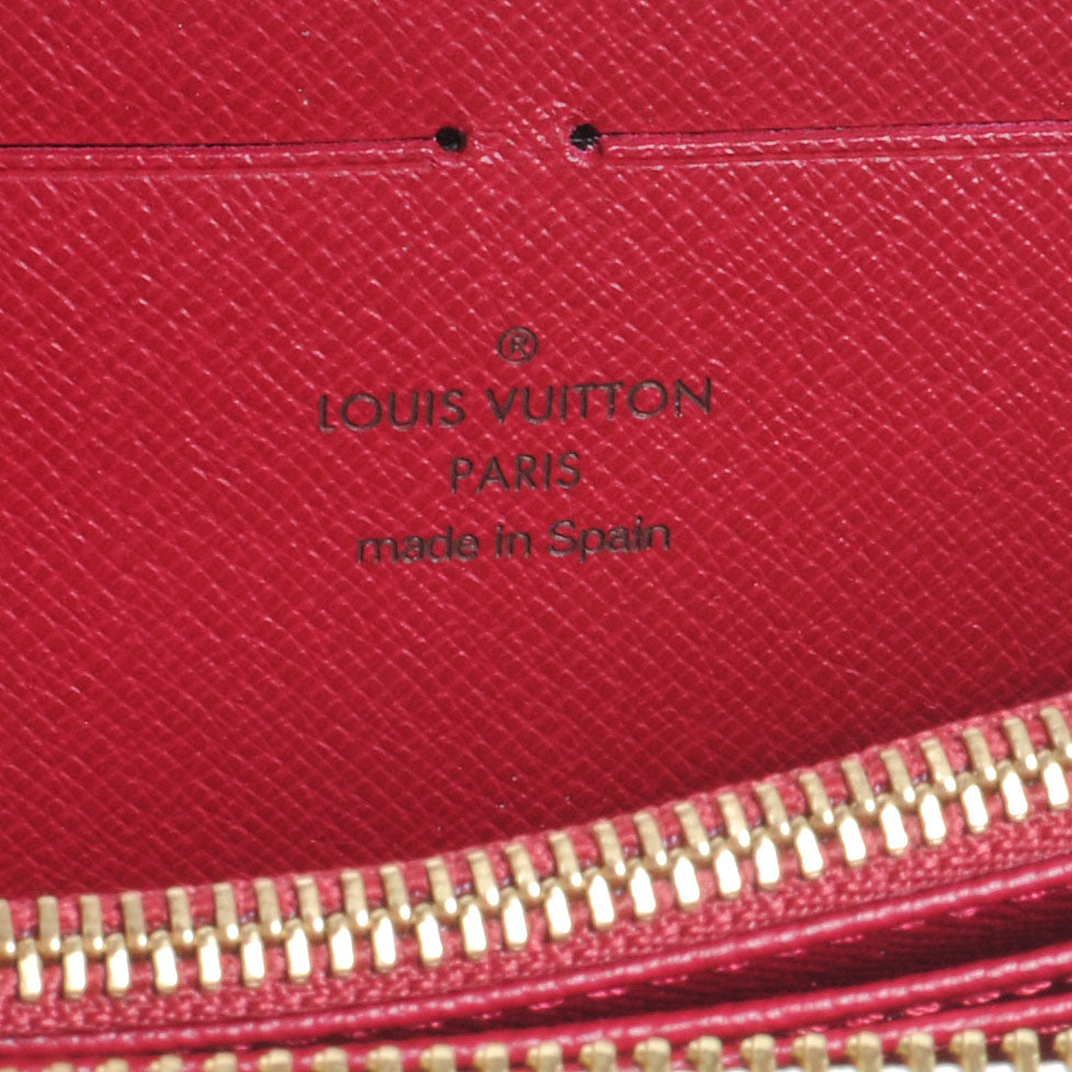 Monogram Multicolor Zippy Wallet White