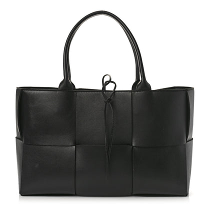 Bottega Veneta Nappa Maxi Intrecciato Arco Tote Black 2 of 8