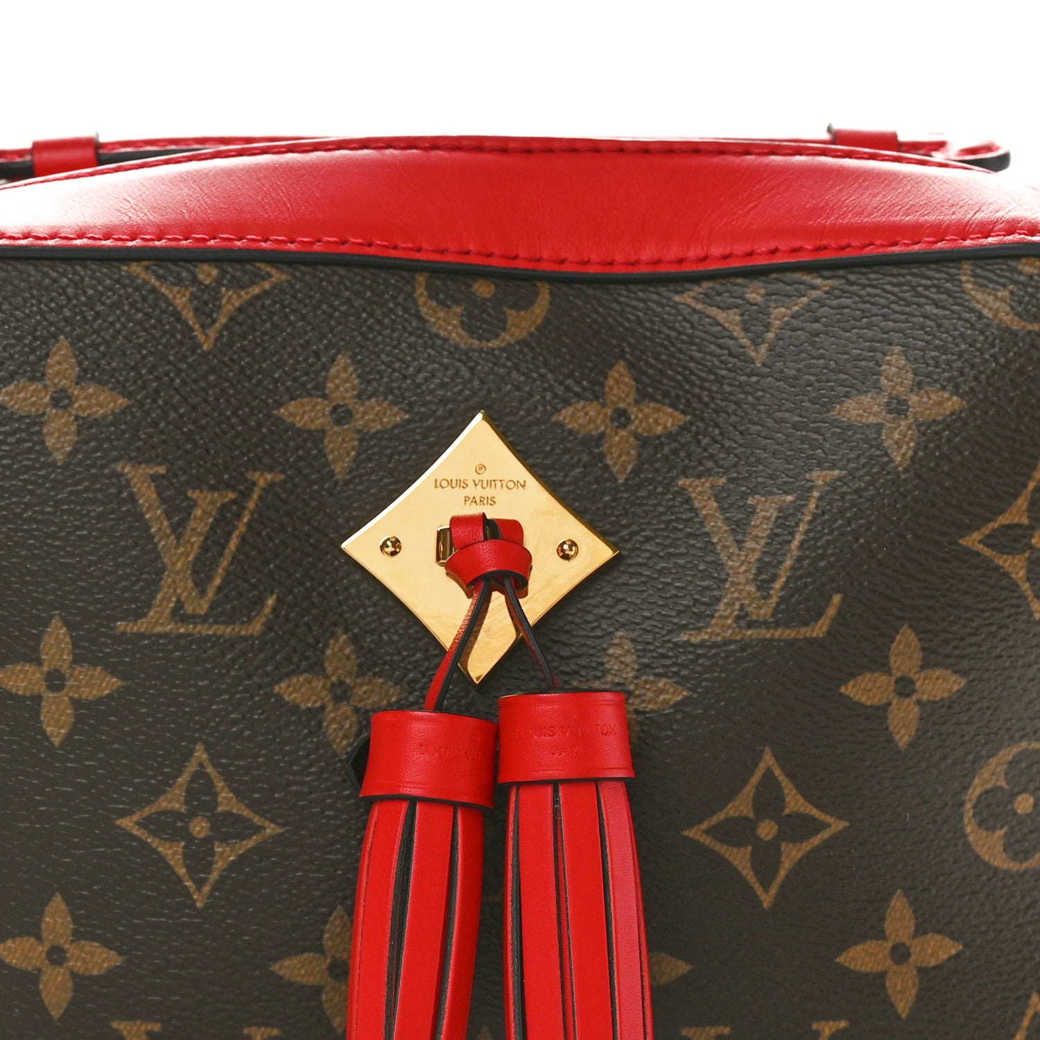 Louis Vuitton Monogram Saintonge Coquelicot 7 of 9