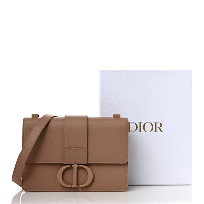 Christian Dior Ultra Matte Grained Calfskin 30 Montaigne Flap Bag Blush 9 of 9