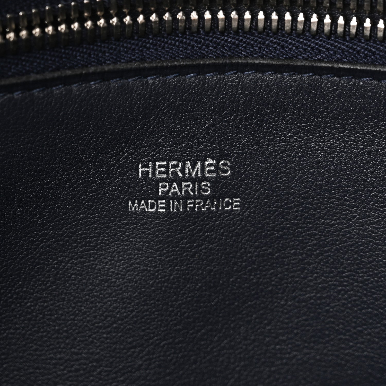 Hermes Togo Swift Endless Road Cityslide Belt Bag Bleu de Prusse 6 of 10