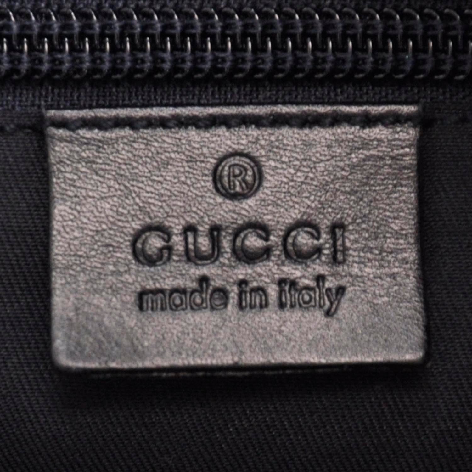 Gucci Guccissima Messenger Navy 7 of 9