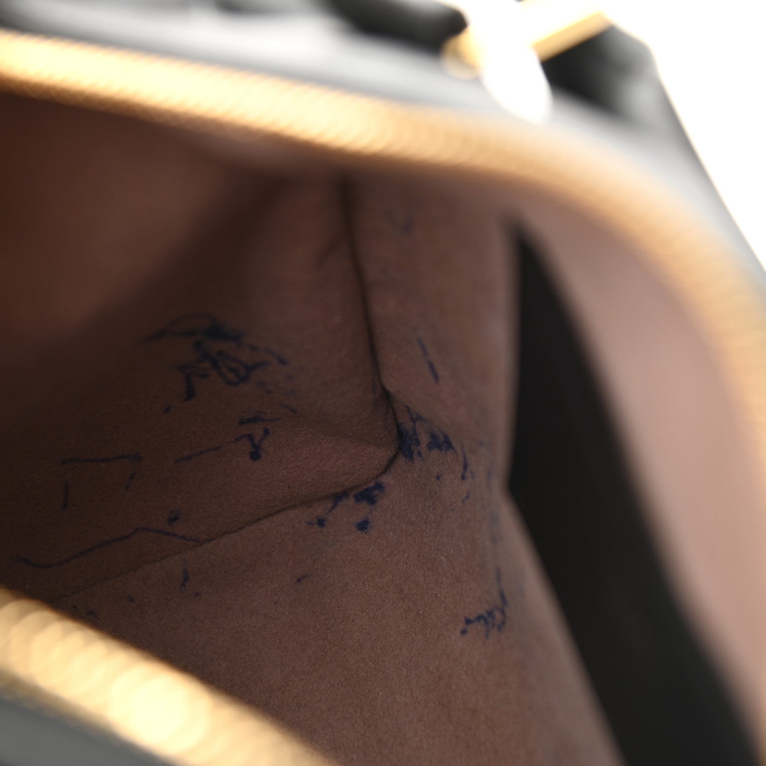 Louis Vuitton Lambskin Embossed Monogram Speedy 22 Bandouliere Black 11 of 12