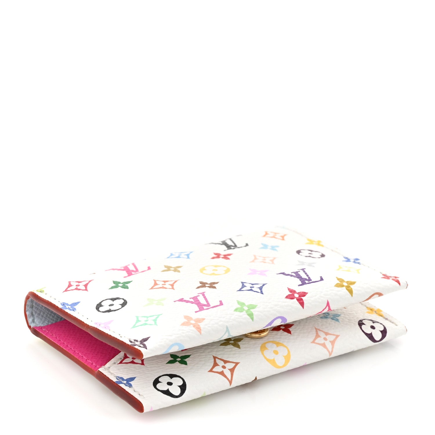 Louis Vuitton LV X TM Monogram Multicolor Slim Card Holder White 4 of 8