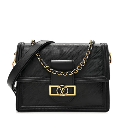 Louis Vuitton Epi Dauphine MM Black 1 of 14