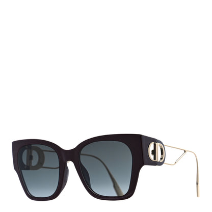 Christian Dior Rectangular 30 Montaigne 1 Sunglasses Burgundy 1 of 6