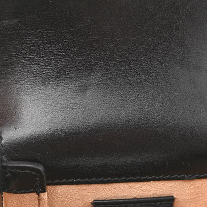 Gucci Textured Dollar Calfskin Mini Horsebit 1955 Crossbody Bag Black 13 of 16