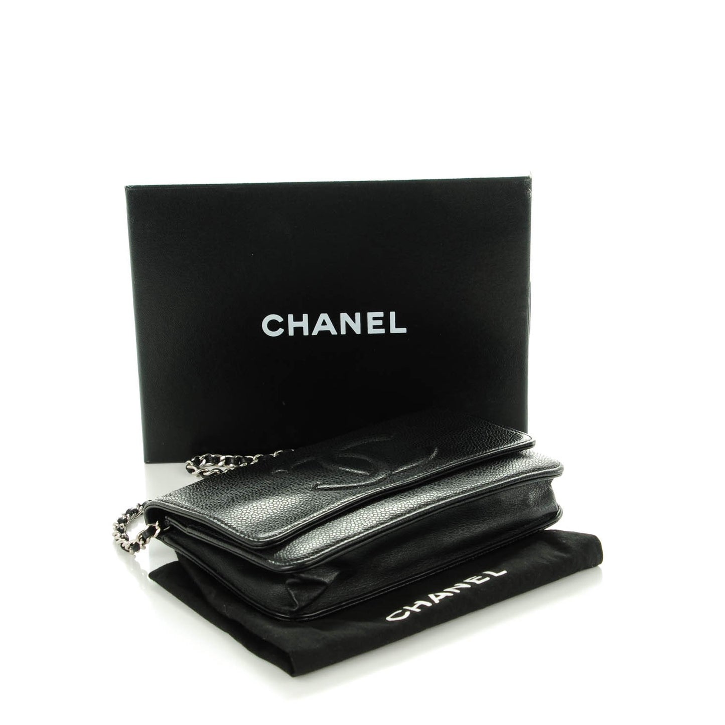 Caviar Timeless CC Wallet On Chain WOC Black