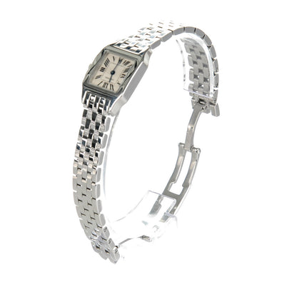 Cartier Stainless Steel 20mm Santos Demoiselle Quartz Watch 3 of 8