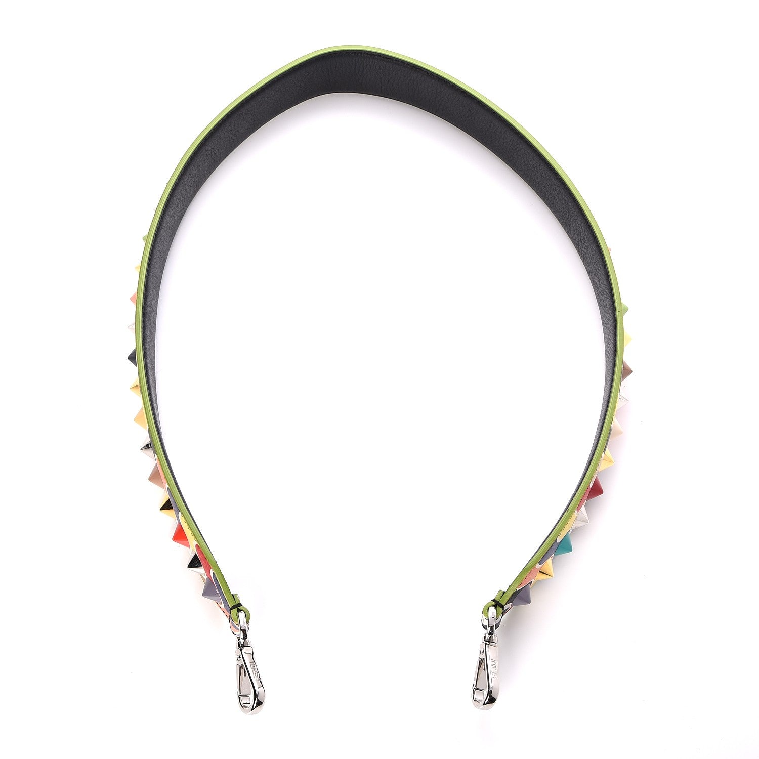 Fendi Calfskin Waves Studded Strap You Multicolor 5 of 5