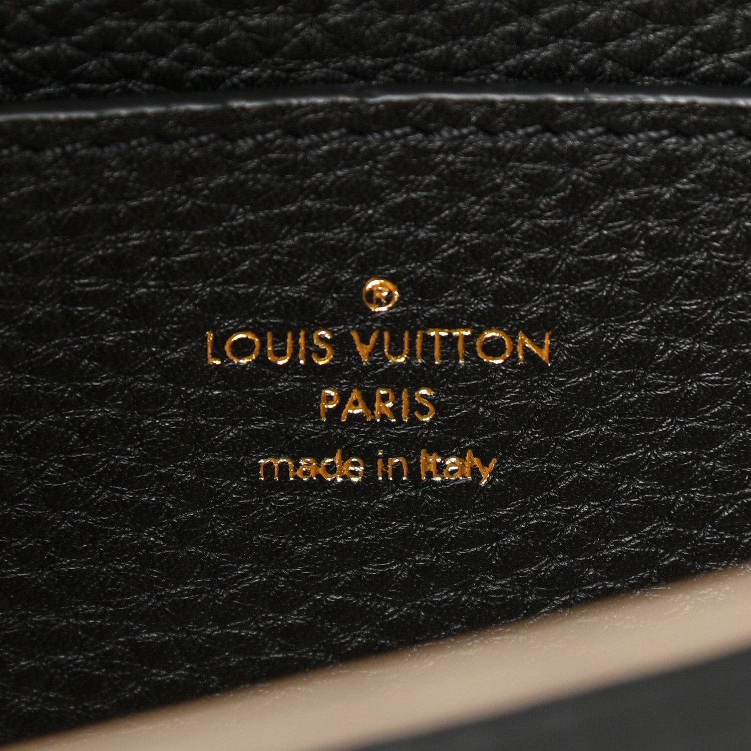 Louis Vuitton Grained Calfskin LV Pont 9 Soft MM Black 6 of 9